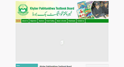 Desktop Screenshot of kptbb.gov.pk