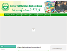 Tablet Screenshot of kptbb.gov.pk